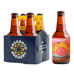 Engkanto Flirty Flamingo Hibiscus Kolsch 330ml Bottle 4-Pack at ₱494.00 | Boozy.ph