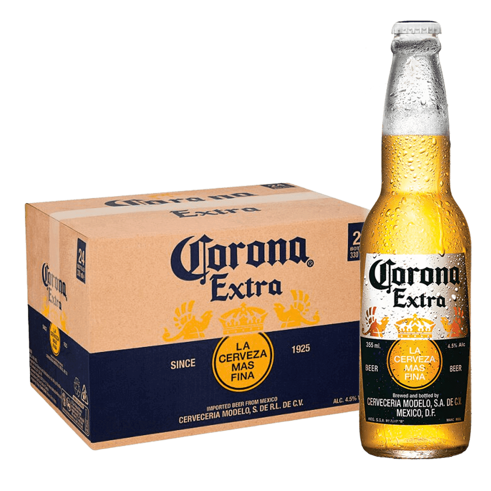 Corona Extra 330ml Bottle Case of 24 at ₱1899.00 | Boozy.ph