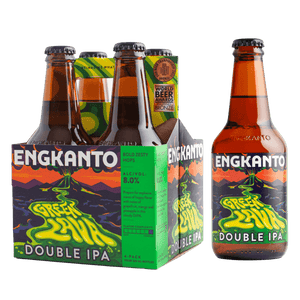 Engkanto Green Lava - Double IPA 330mL Bottle 4-Pack at ₱629.00 | Boozy.ph