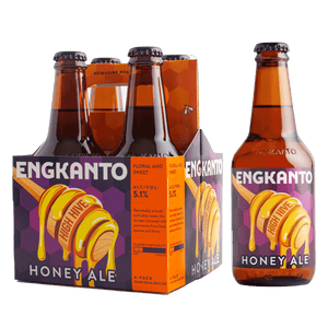 Engkanto High Hive - Honey Ale 330mL Bottle 4-Pack at ₱431.00 | Boozy.ph