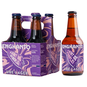 Engkanto Paint Me Purple - Ube Lager 330ml Bottle 4-Pack at ₱575.00 | Boozy.ph