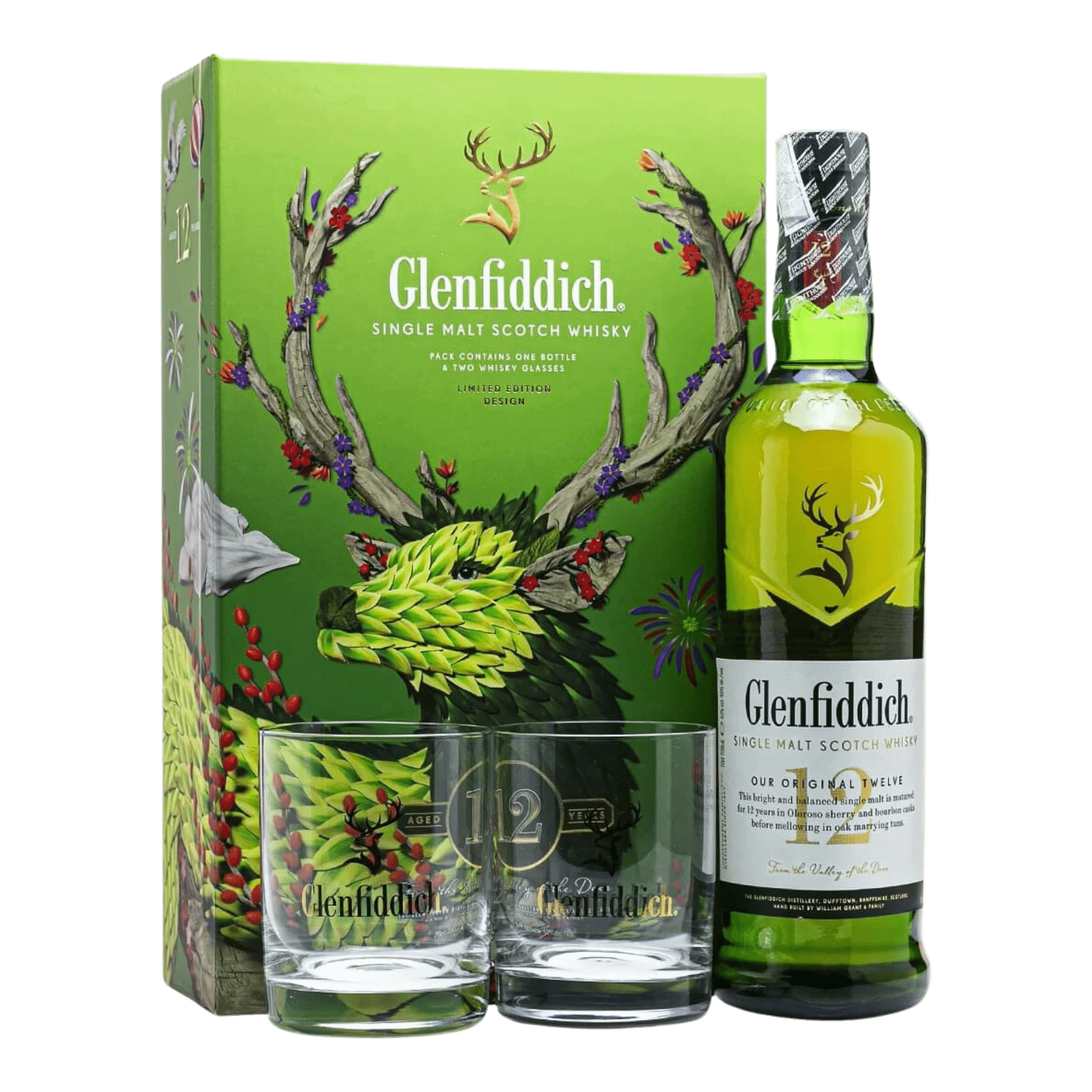 Glenfiddich 12yo Single Malt Scotch Whisky 700ml Limited Edition 2024 at ₱3499.00 | Boozy.ph