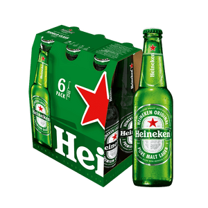 Heineken 330ml 6 Pack at ₱469.00 | Boozy.ph