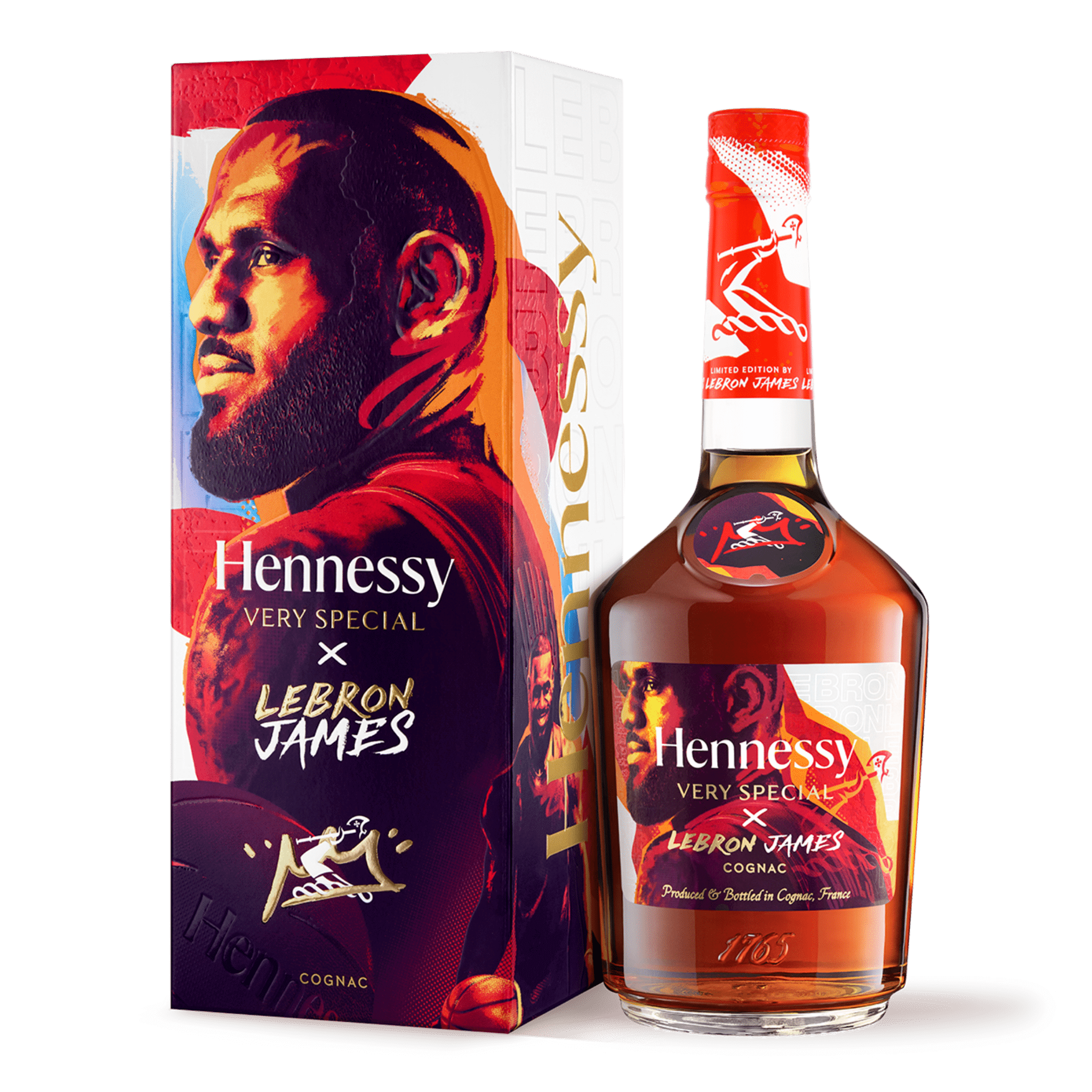 Hennessy VS Cognac 700ml x LeBron James Limited Edition at ₱2479.00 | Boozy.ph