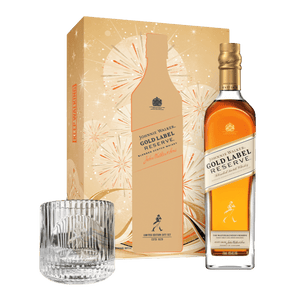 Johnnie Walker Gold Reserve 750ml Rock Glass Pack at ₱2799.00 | Boozy.ph