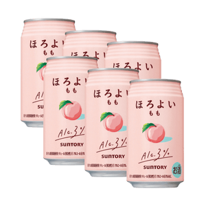 Horoyoi Peach 350ml Bundle of 6 at ₱463.00 | Boozy.ph