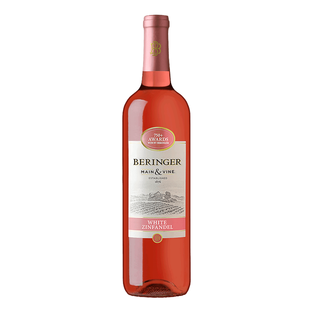 Beringer Main & Vine White Zinfandel 750ml at ₱649.00 | Boozy.ph