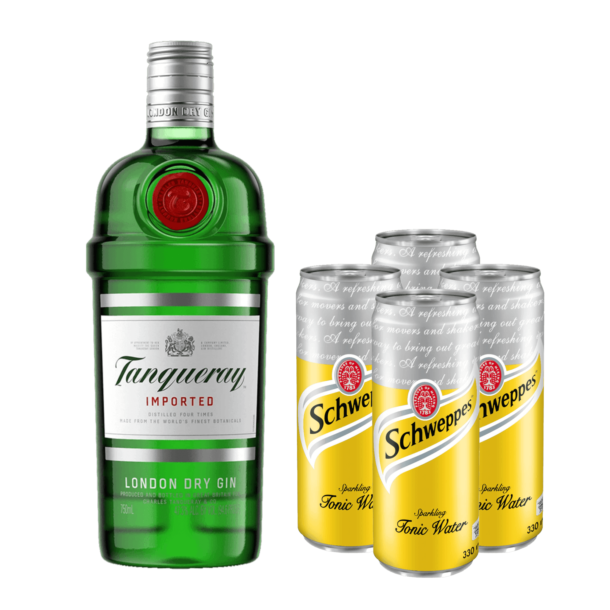 Tanqueray Gin & Tonic Pack at ₱1188.00 | Boozy.ph